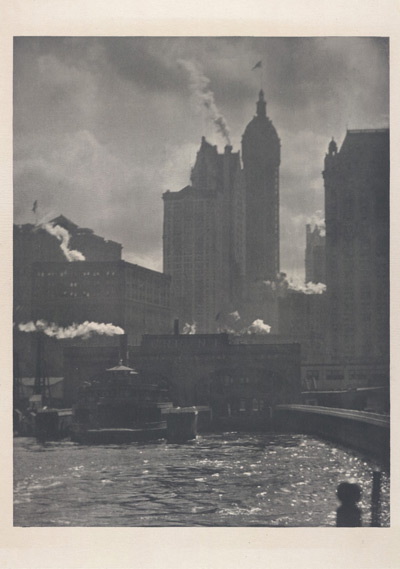 Alfred Stieglitz, The City of Ambition photograph