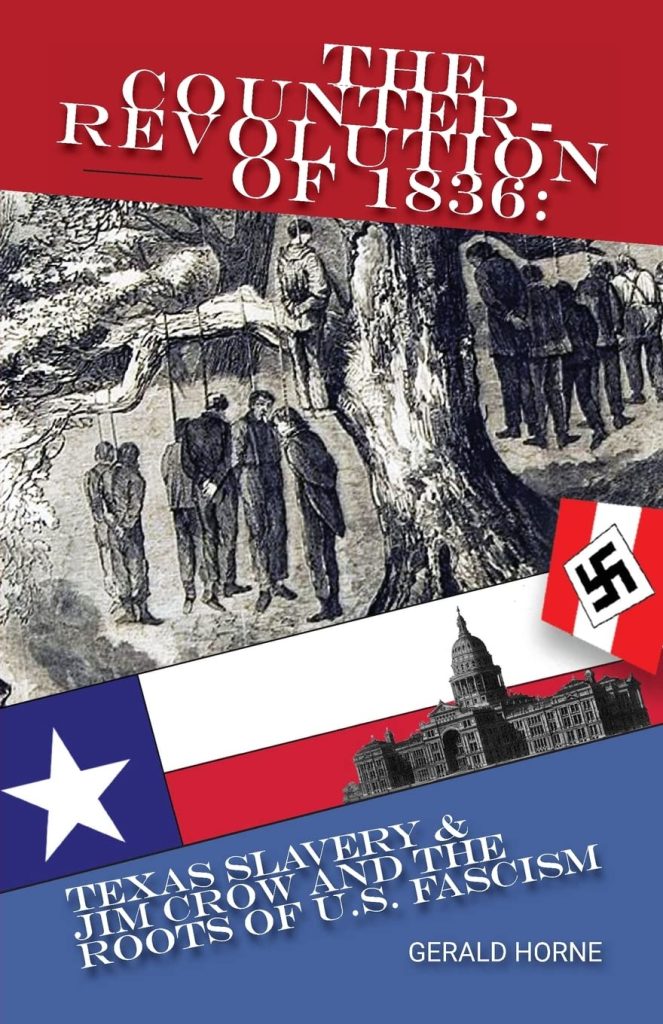Book cover of "The Counter Revolution of 1836," which considers Texas's bid to preserve slavery.